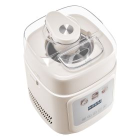 VEVOR Upright Automatic Ice Cream Maker with Built-in Compressor, 1 Quart No Pre-freezing Gelato Maker & Frozen Yogurt Machine